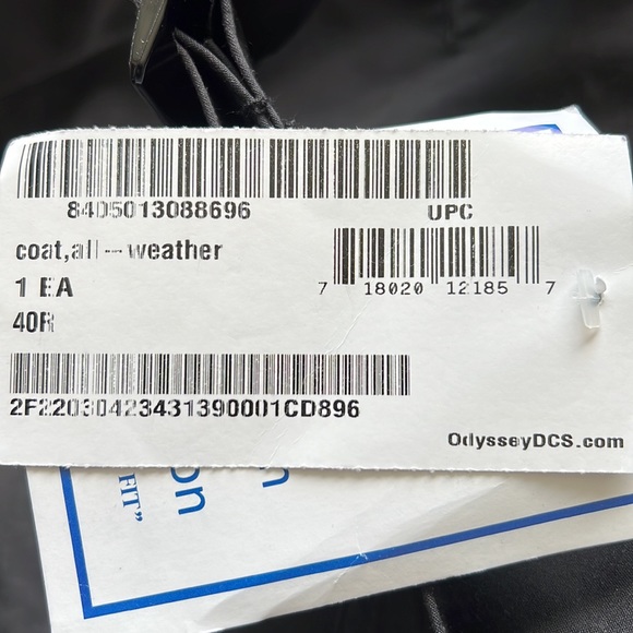 American Apparel All-Weather Coat 40R - Picture 3 of 5